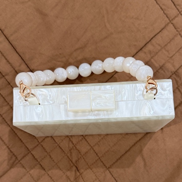 a new day Ivory Clutch with Pearl Handle - Picture 3 of 4